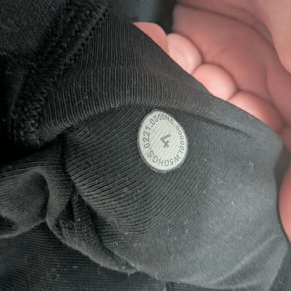 Lululemon Scuba High-Rise French Terry Jogger Sweatpant Camo Deep Coal Size 4 - Picture 7 of 7